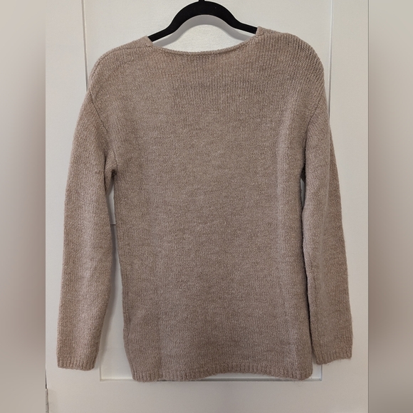 Cream CRHaza Sequins Pullover Knit Sweater - Picture 7 of 8